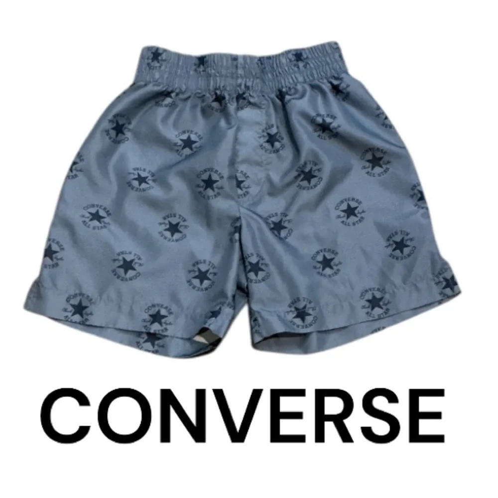 Authentic Converse kids signature designer print shorts sz S boys